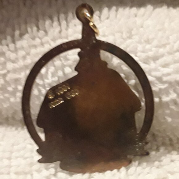 Hallmark Miniature Ornament- Brass Church, 1991 - Picture 2 of 2